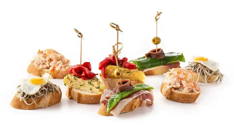 Assorted appetizers